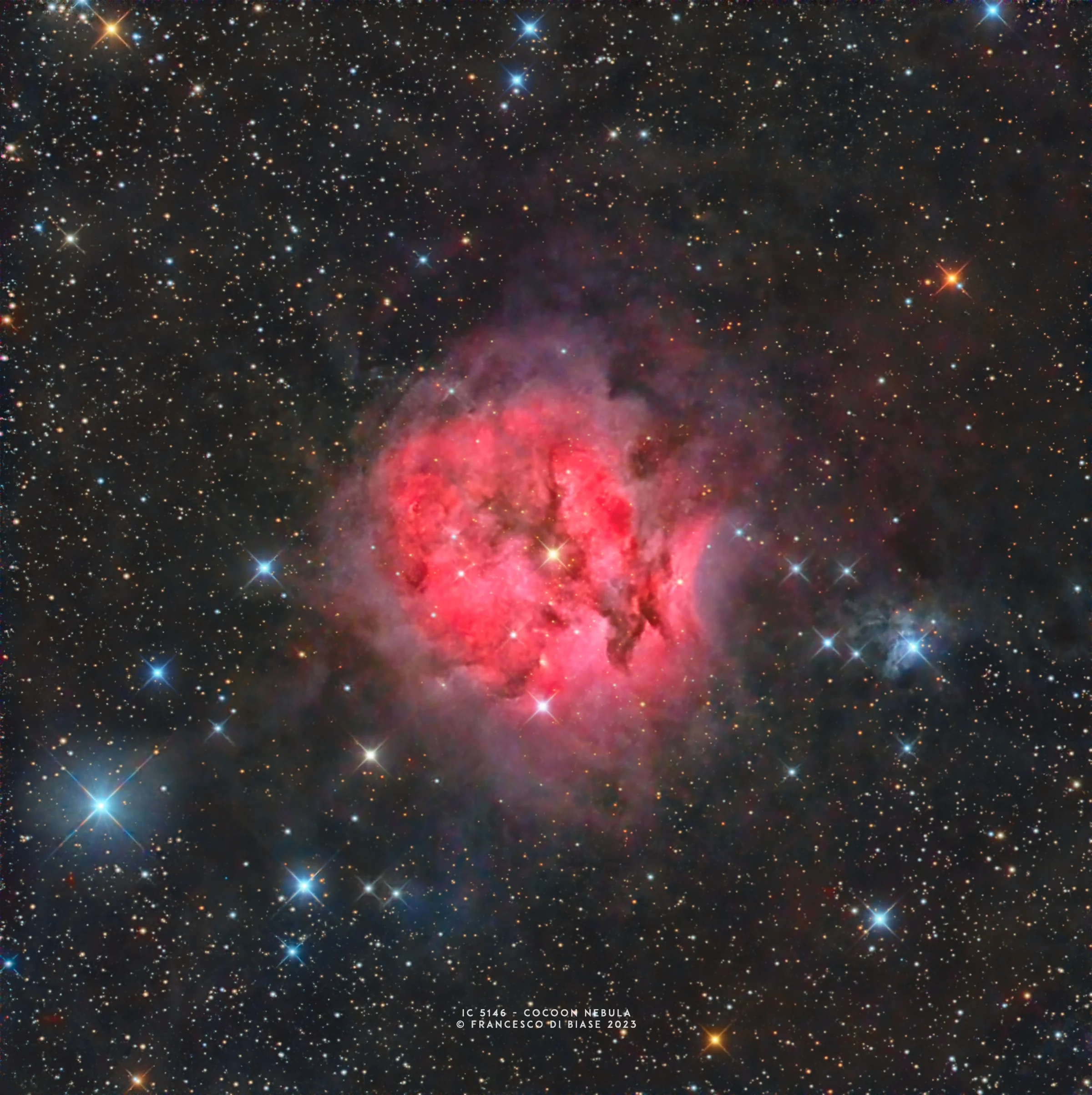 IC5146 Cocoon Nebula - HaLRGB