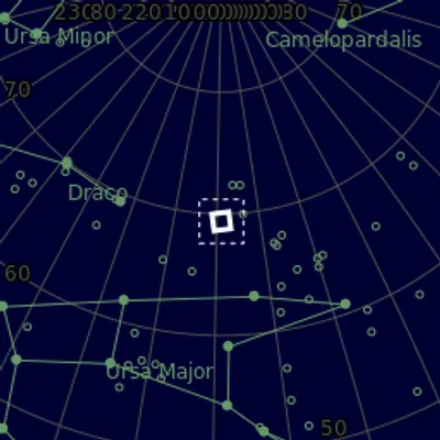 Sky map for M81 & M82 field (Ha+LRGB)