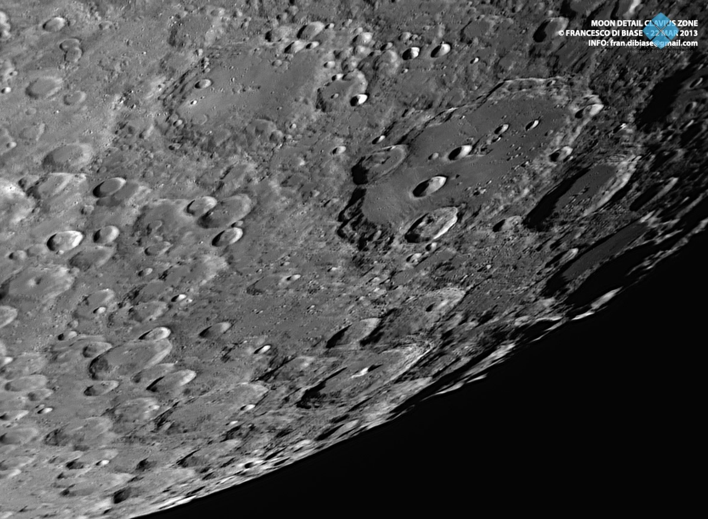 Moon - Clavius zone