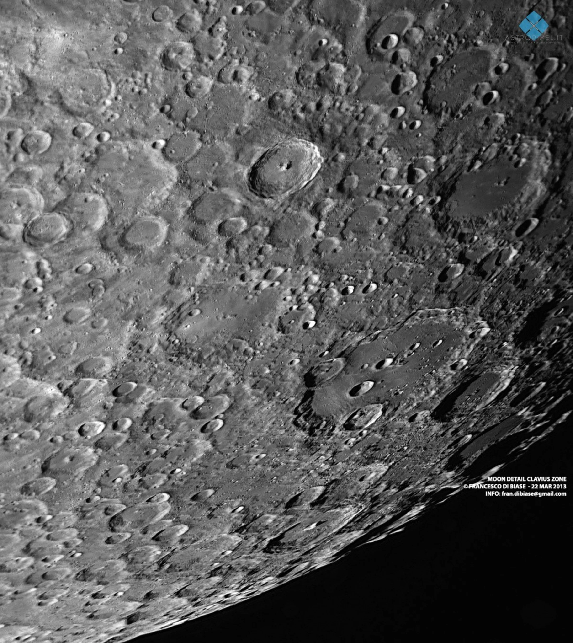 Moon Crater - Clavius Thyco