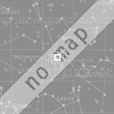 Sky map for Moon - Mare Humorum