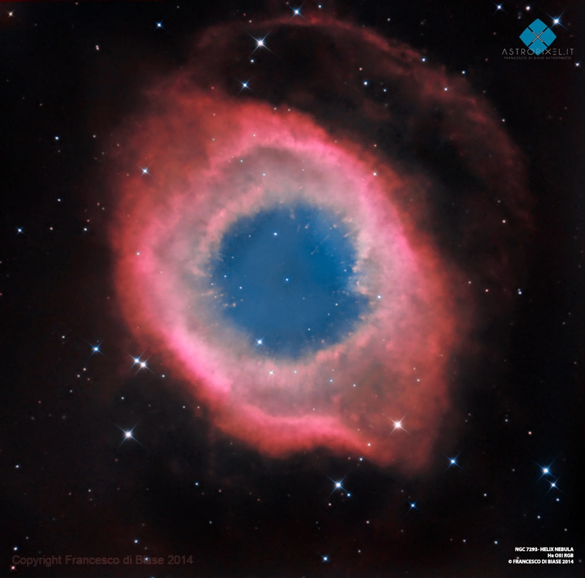 NGC 7293 Helix Nebula (Ha)