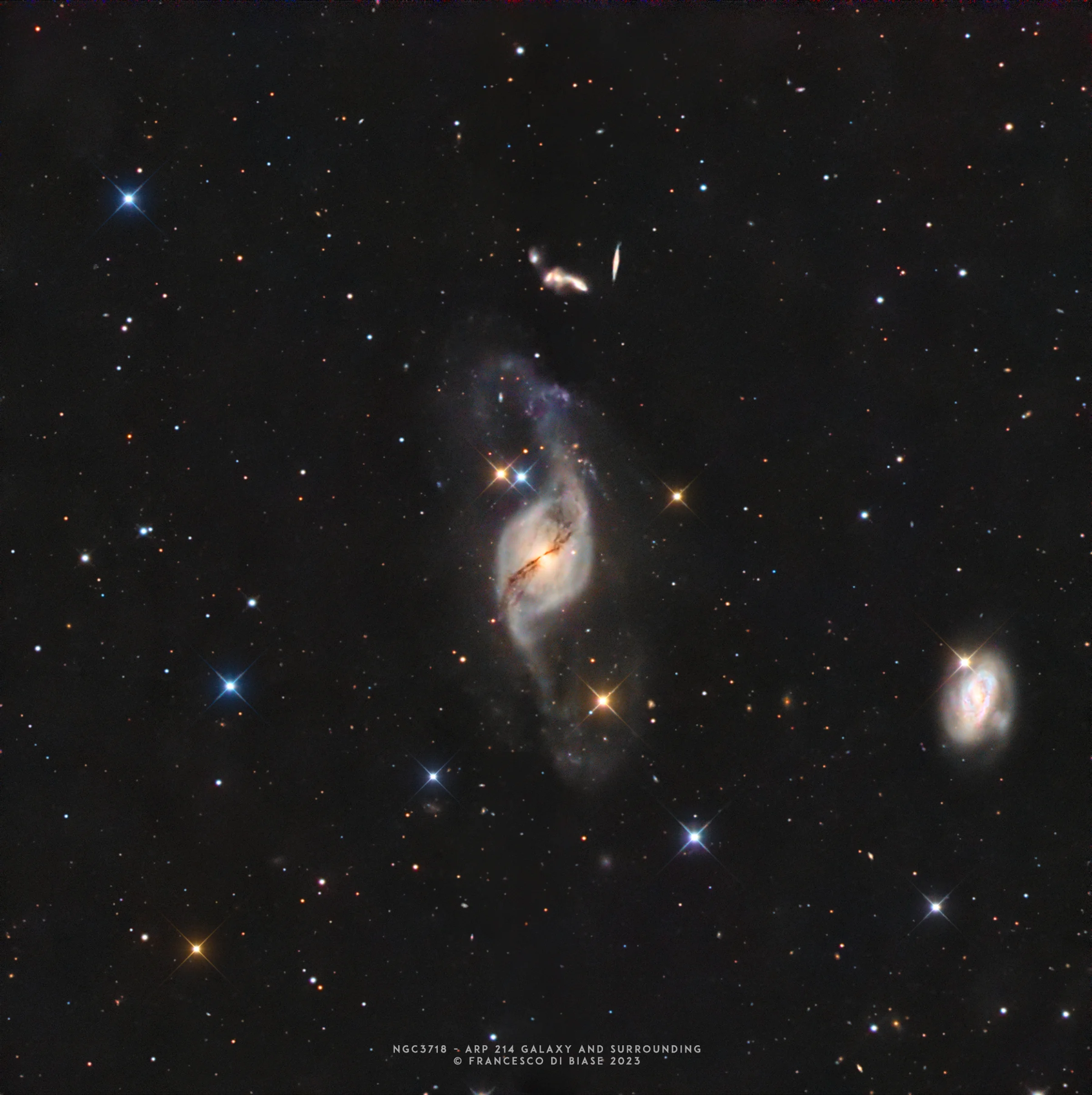 NGC3718 Galaxy