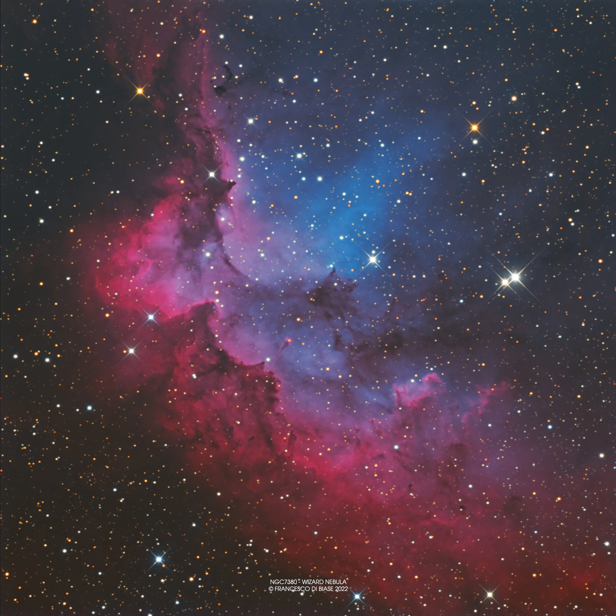 NGC7380 - Wizard Nebula